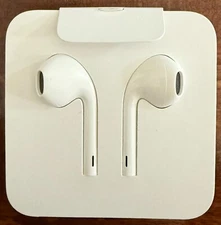 Apple EarPods with Lightning Connector In Ear Canal Headset - White