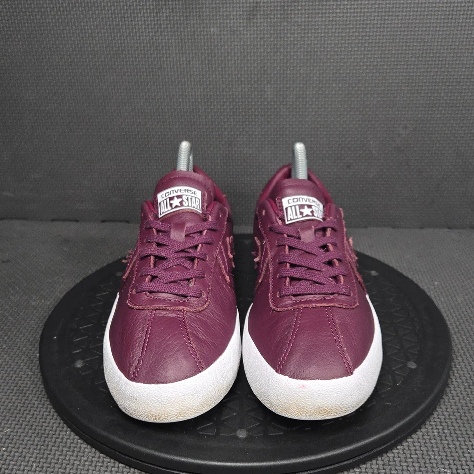 Converse Breakpoint Ox Shoes Womens Sz 8 Burgundy White Low Top Sneakers - Image 2 of 4