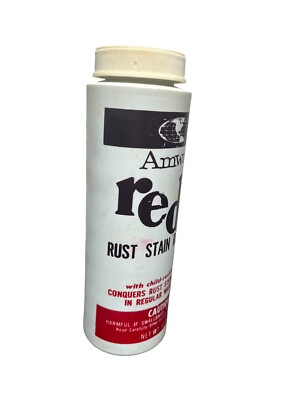 Amway - R AMWAY Redu Rust Stain Remover 12 oz 1970s Vintage Plenty
