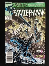 Web of Spider-Man #31 Newsstand Variant VF+/NM Classic Kraven's Last Hunt story