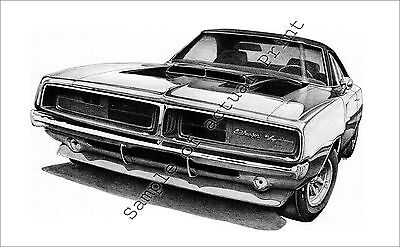 NextGen Dodge Charger Imagined in Tasty Sketch Electrification Ignored  for Now  autoevolution