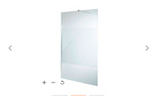 Shower panel -  Strip with Frosted effect Walk -in Panel H1950 W1200 mm