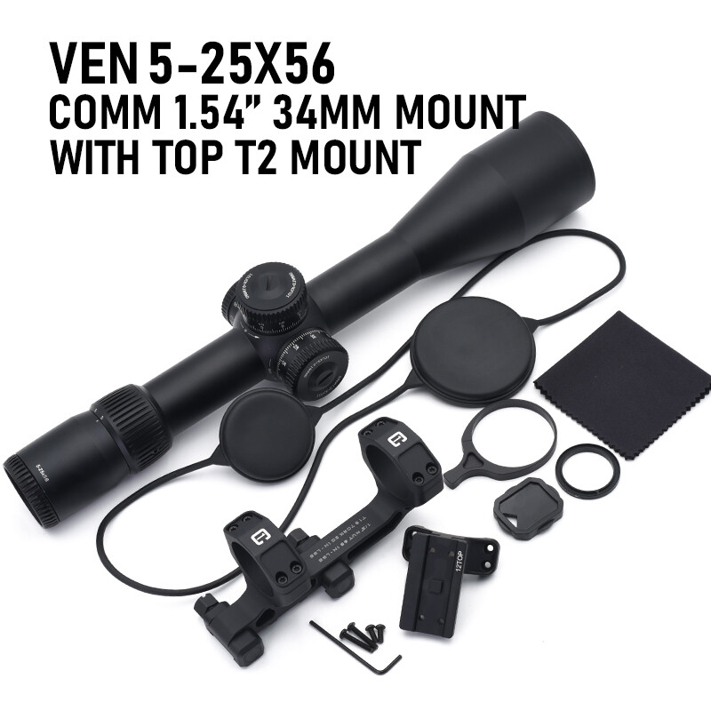 VEN Optics 525x56 First Focal Plane Riflescope 34mm eBay