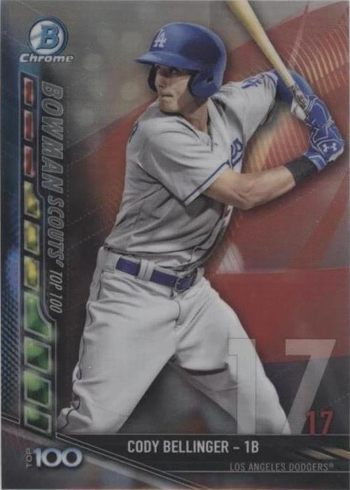 25+ Bowman Cody Bellinger Baseball Sports Trading Cards