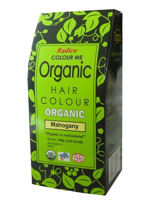 Radico Colour Me Bio natürliche Haarfarbe - Mahagoni 100g