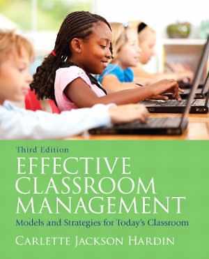 Effective Classroom Management: Models & - Paperback, by Hardin Carlette - Good