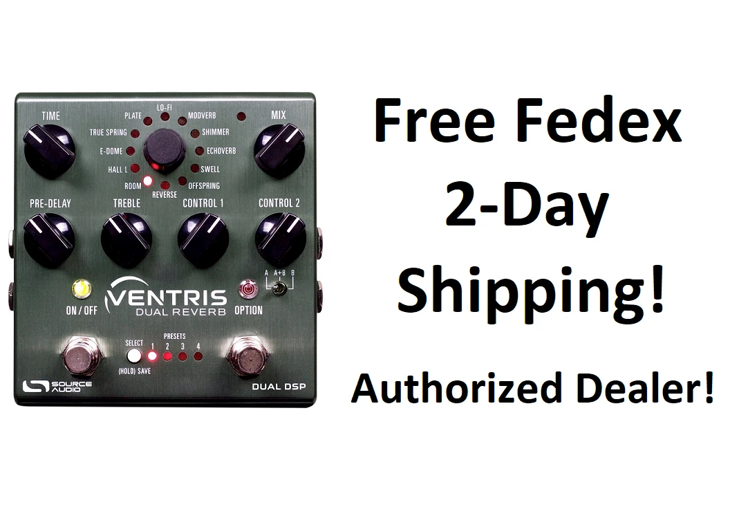Ventris reverb pedal deals