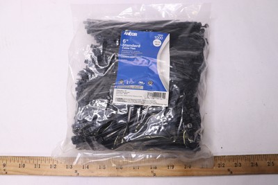 (1000-Pk) Ancor Cable Tie Standard UVB 6'' 199350