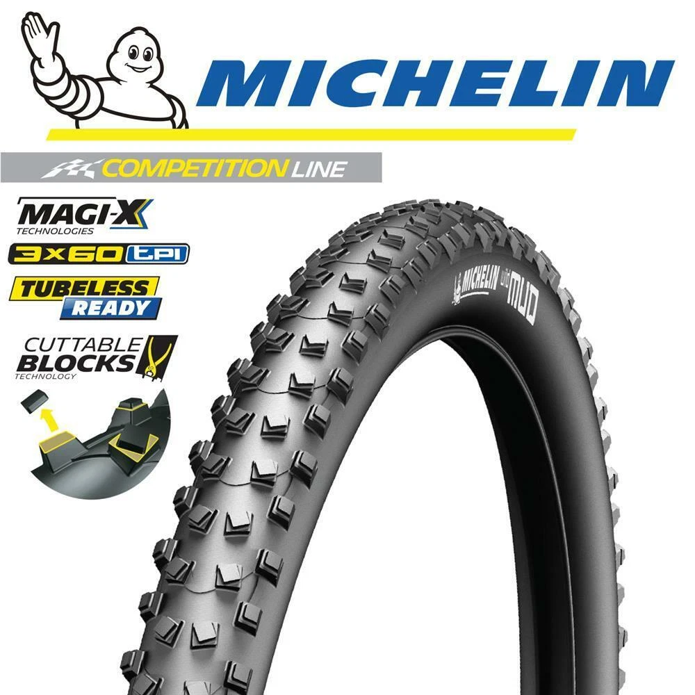 Michelin MTB Wild Mud 29 x 2.25 Advanced With Magi X Tyre Downhill