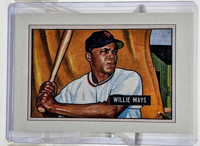 Willie Mays 1989 Bowman Sweepstakes Card Vintage Jumbo INSERT Collector Card WOW