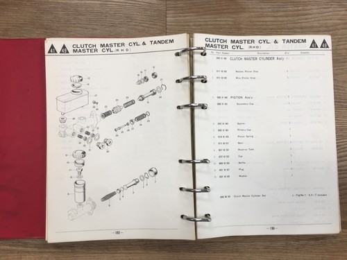 MAZDA CAPELLA 1600 COUPE SEDAN PARTS CATALOGUE CATALOG BOOK ORIGINAL GENUINE - Picture 12 of 19