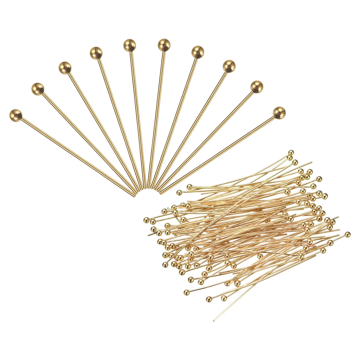 Brass head pins deals