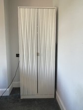 Image of White Swift Two Door Wardrobe