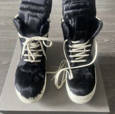 Size 9.5 - Rick Owens Mega Bumper Geobasket High Black Milk Size 9.5 - Rick Owens Mega Bumper Geobasket High Black Milk