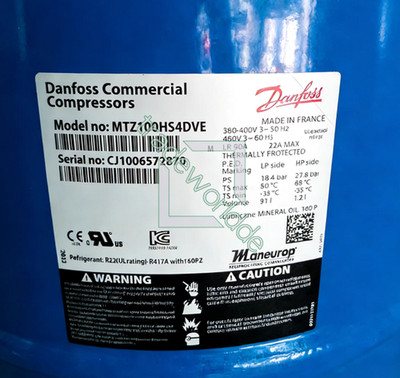 1PCS MTZ100HS4DVE new compressors