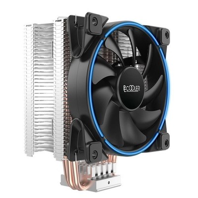 Pccooler GI-X3 V2 CPU-Kühler in Blau - Kühlset - 12 cm - 1000 RPM - 1800 RPM - 2