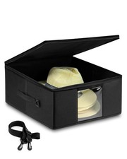Large Cowboy Hat Storage , All Around Hardboard , Crush-Proof, Dust-Proof, Wi...