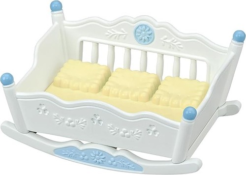 Sylvanian FS-63 Biscuit Bear Triplets Set Calico Critters Babies Crib EPOCH  New - Picture 5 of 7