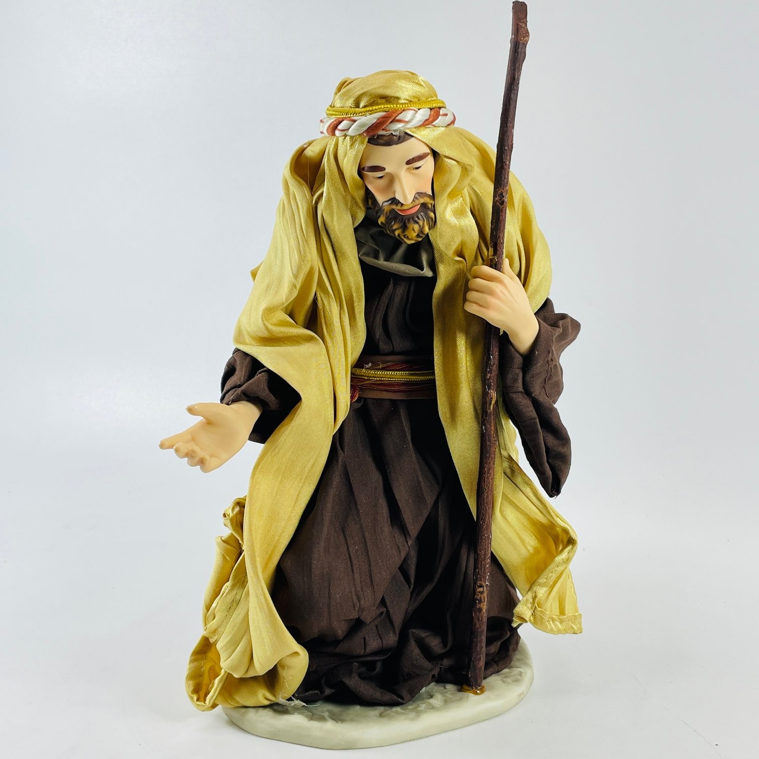 Member's Mark Large Nativity Joseph Figurine 2005 Christmas Decor BROKEN ARM