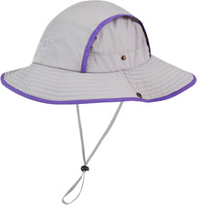 Kids Sun Hat Wide Brim Bucket Hat UPF 50 Fishing Safari Hat Summer Beach Hat fo