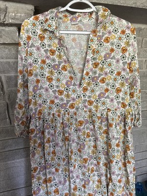 LC WAIKIKI Retro Hippy Dress Sz 13-14y Sm/med Women Hippie Halloween Costume