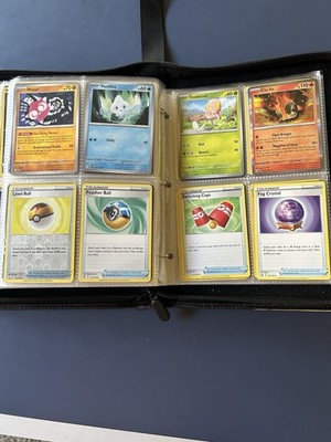 Pokémon GO Card Lot in Pikachu Binder - Charizard, Pikachu, Venusaur, Zapdos