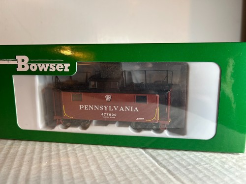 BOWSER #42569 Pennsylvania "Shadow Keystone" N-5 Caboose #477800 H.O. 1:87 | Zustand: New