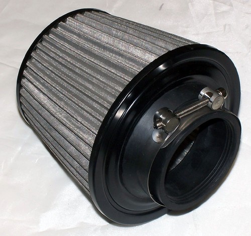 94-97 HONDA ACCORD 4CYL 2.2L INDUCTION COLD AIR INTAKE + WASHABLE FILTER JDM RED - Picture 3 of 3