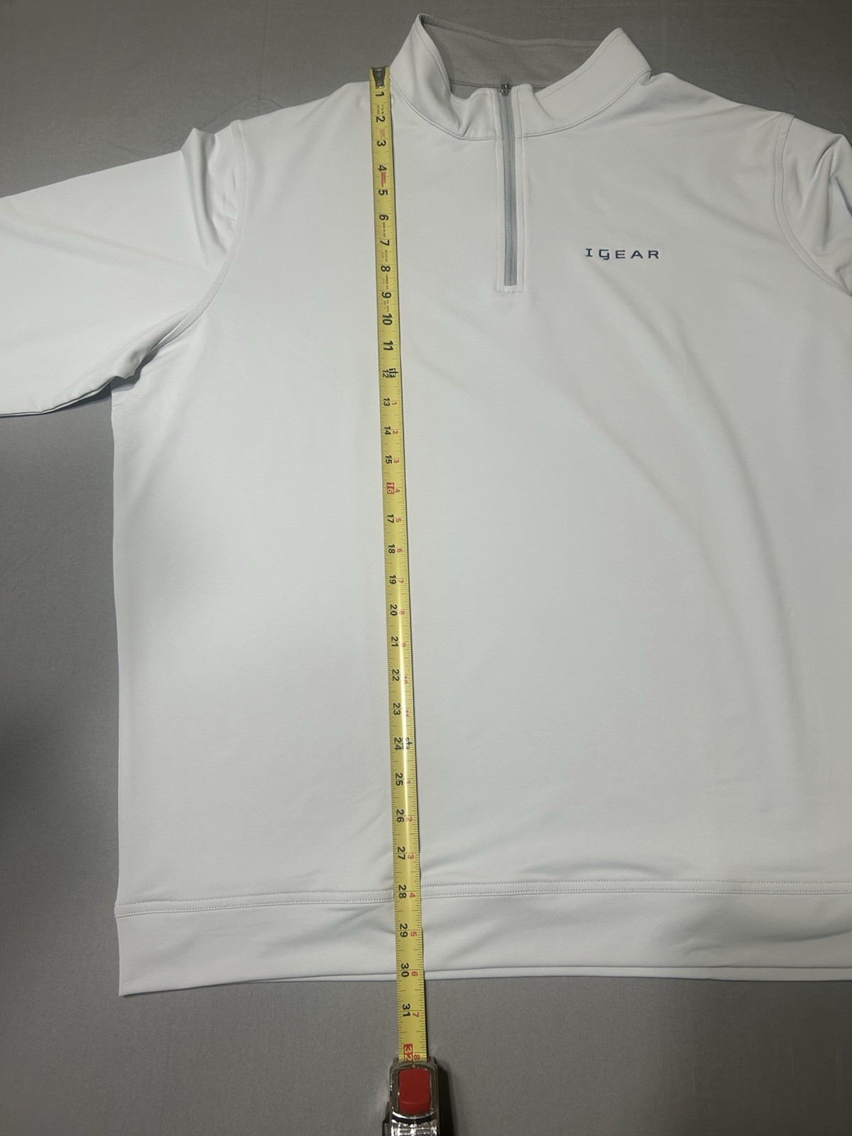 Peter Millar Performance Golf 1/4 Zip Pullover Wh… - image 9