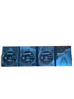 Mass Effect Trilogy 3-Disc Set 2012 Sony PlayStation 3 PS3