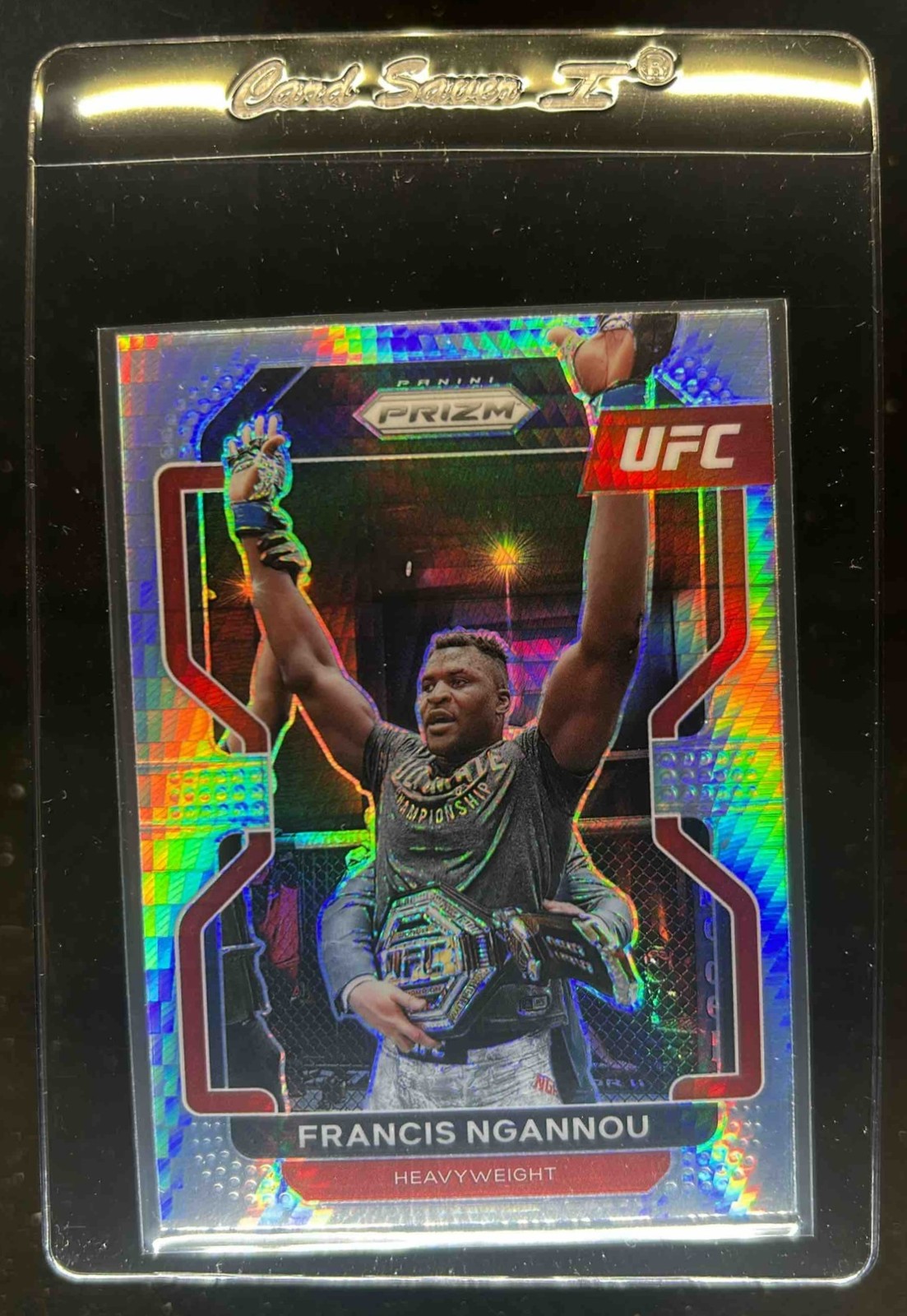 2022 Prizm UFC Francis Ngannou Hyper #153