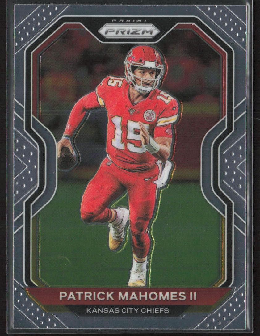 Patrick Mahomes II 2020 Panini Prizm #124 Kansas City Chiefs Football Card
