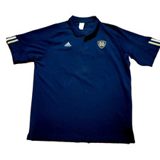 Adidas Notre Dame Fighting Irish Polo Shirt ClimaCool Men's Golf NCAA Size L