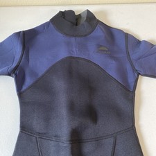 NWT Casulo Kids Full Body Wetsuits Size 8 Surf-Diving-Swimming Black Blue F9 