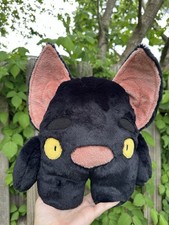 OOAK Handmade Artist Made Adorable Black Cat With Large Ears Plush ESSA