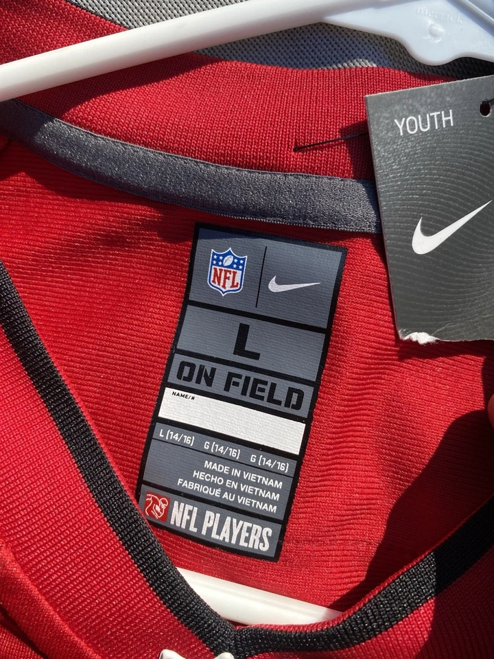 Brady #12 Tampa Bay Buccaneers Nike On Field NFL Jersey Youth Large (14-16) New - Image 3 of 4