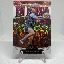 Panini 2025 WNBA Select Te-Hina Paopao En Fuego Prizm RC #3 43/75