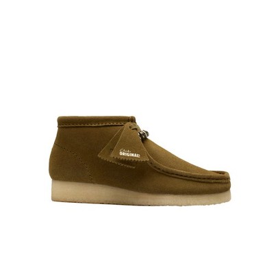Clarks Boots Wallabee Mens Green 26182801