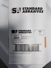 Standard Abrasives 592514 "3” 36 Grit Quick Change TR   50 Discs + TR pad