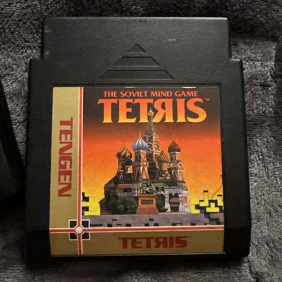 Tengen s TETRIS From 1989  (Nintendo NES) Cartridge Only