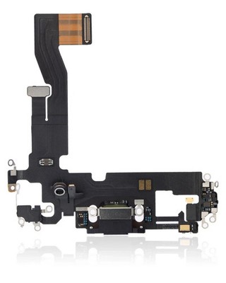 Charging Port Flex Cable compatible with Apple iPhone 12 / 12 Pro - Graphite