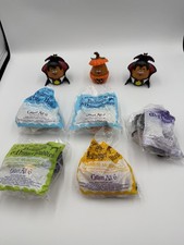 1992 McDonald's Halloween McNugget Buddies Lot Of 8 Happy Meal Toys