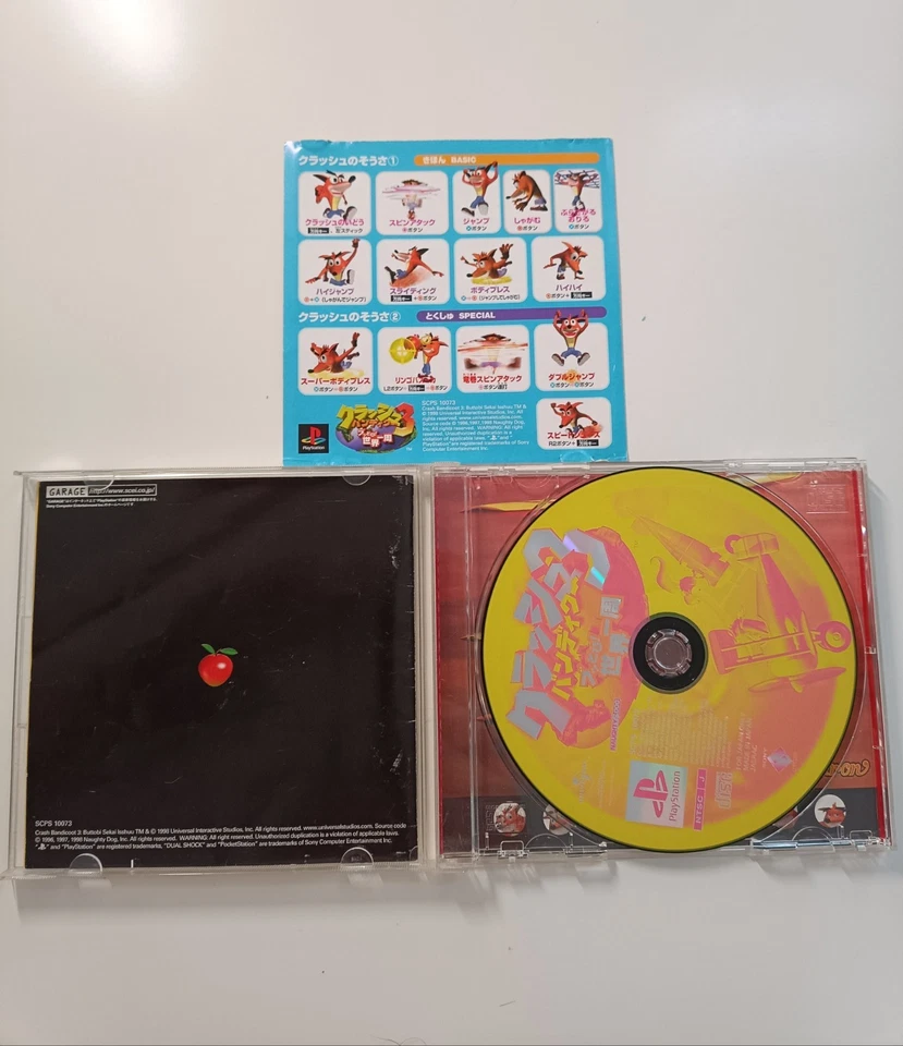 Crash Bandicoot 3 Warped Sony PlayStation 1 NTSC-J Japan - Image 2 of 4