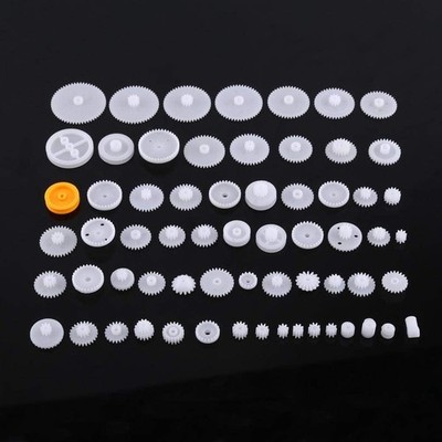 64 Type Plastic Gear Set for DIY Toy Motor Car Robot(64 Types) 