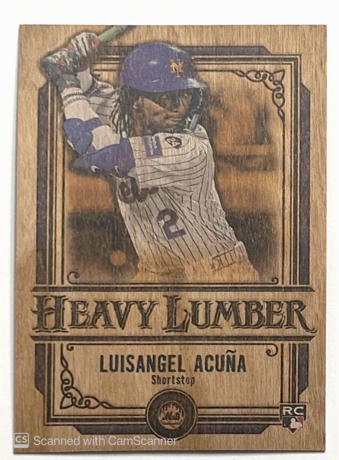 2025 Topps Update Luisangel Acuna Heavy Lumber RC SP Case Hit #HL-70