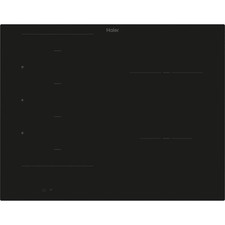 Haier HAMTB56IRB1S 65cm 4 Burners Induction Hob Touch Control Black Glass