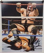 AX WWE DEMOLITION Signed AUTO AUTOGHRAPH 8x10 WRESTLING WRESTLER