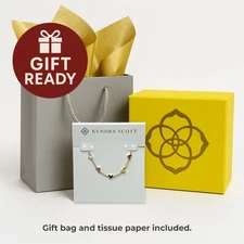Kendra Scott Haven Heart Bracelet Gold Multi Enamel | NIB + Holiday Gift Bag