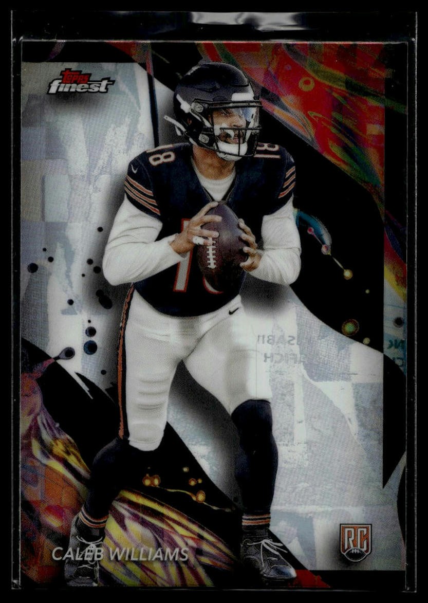2024 Finest #161 Caleb Williams Refractor Rookie RC