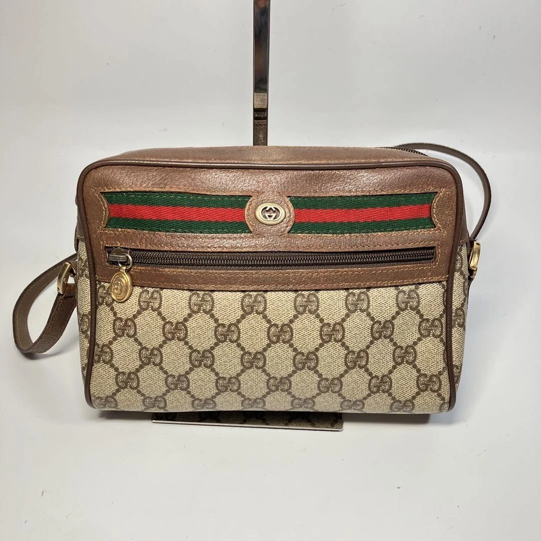 Gucci sac à bandoulière vintage ligne sherry cuir m2_0424